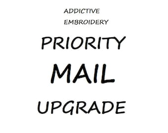Actualización de envío a correo PRIORITARIO Parche termoadhesivo bordado aplique personalizado