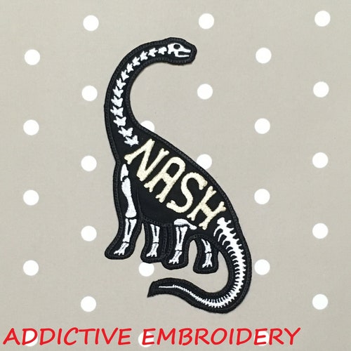 Buy Veggiesaurus - Vegetarian / Vegan Dino Iron On Patch Online In - Foto 11