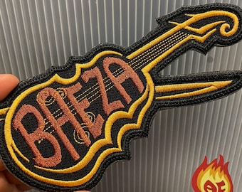 Violin Music Instrument Personalized Iron On Patch Embroidered Custom Applique