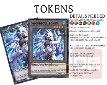 YUGIOH! Create Your Own Custom Card! Full Holographic (single Card) - Etsy
