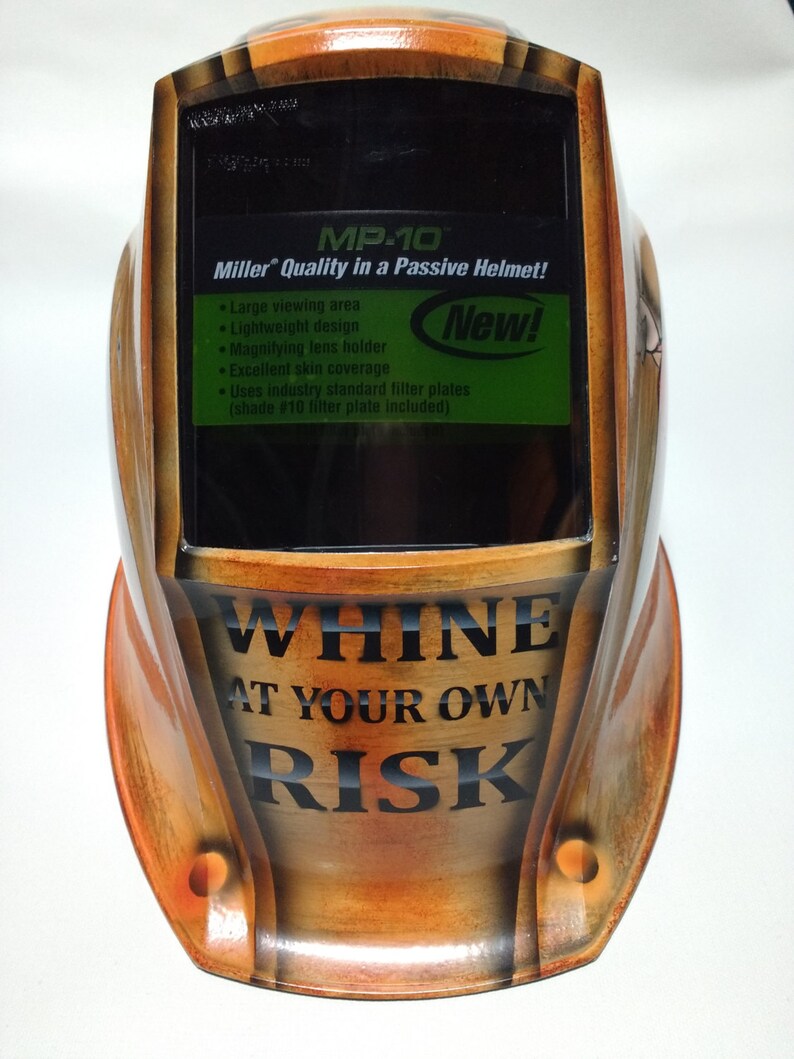 Custom Airbrushed WELDING Helmet Yosemite Sam Rusty Rivet Etsy