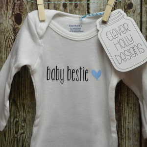Personalized Onesie Design Your Own Custom Bodysuit, Your Text Here small graphics, choose fonts short or long sleeve baby gift idea image 2