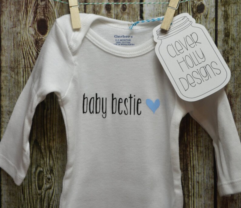 Personalized Onesie Design Your Own Custom Bodysuit, Your Text Here small graphics, choose fonts short or long sleeve baby gift idea image 2
