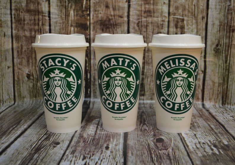 Travel Coffee Cup Personalized Starbucks Coffee Cup Etsy