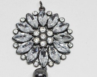 Beautiful large crystal pendant