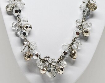 Lavely large crystal necklace
