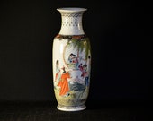 Large Chinese antique porcelain republic period porcelain vase