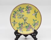 Antique Chinese porcelain plate, 6.5 inhes wide, 1930s