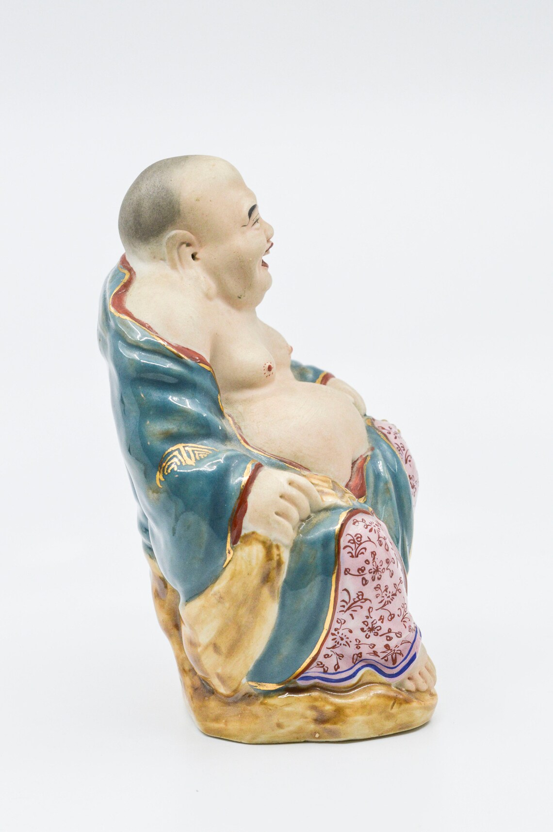 Antique Chinese Bisque Porcelain Republic Period Happy Etsy