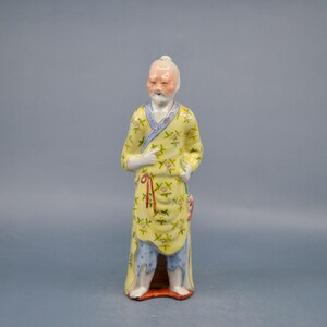 Antique, Chinese, porcelain figurine, 10 inches tall