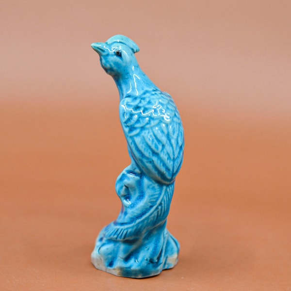 Chinese Porcelain Bird Figurine Etsy