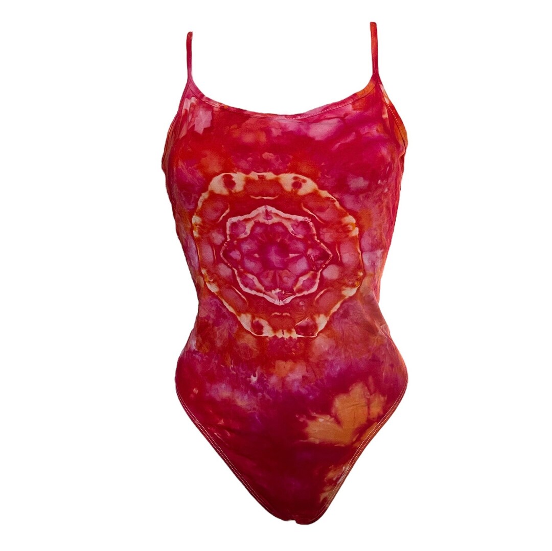 Tie Dye Bodysuit All in One Leotard Yoga Pole Dance Etsy