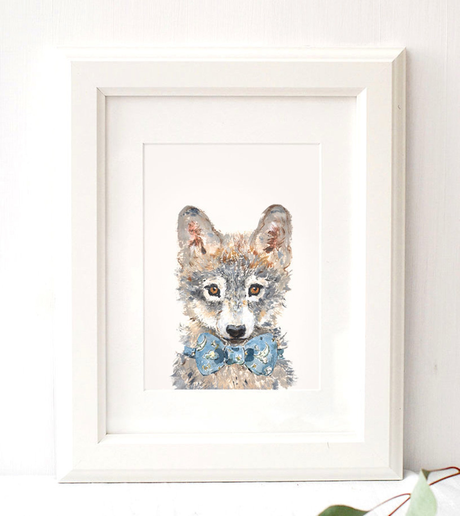 Baby Wolf prints Wolf Nursery Decor Wolf nursery print Etsy