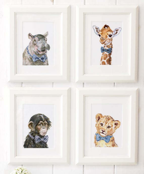 nursery jungle prints