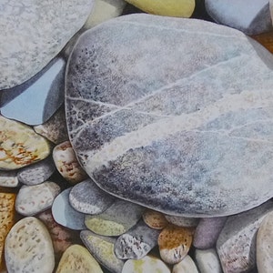Pebbles on a beach