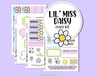 Lil' Miss Daisy Mini Samplers, Add-on's for Planners, Common Place Planning and journaling.