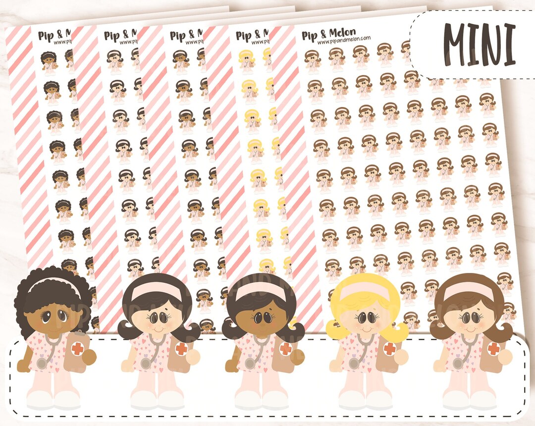 100 Lustige Krankenschwester Aufkleber - Medizinische Deko Für Laptop & Mehr