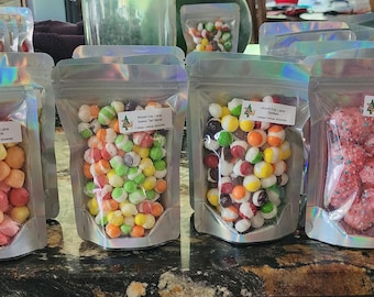 Freeze dried candy