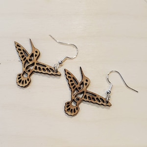 Hummingbird earrings