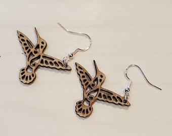 Hummingbird earrings