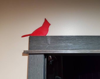 Cardinal shelf sitter l door trim sitter l window sitter l remembrance l memorial l svg l Glowforge file-NO PHYSICAL ITEM