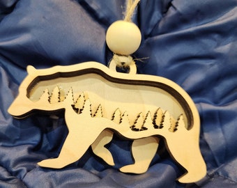 Bear l cabin l rear view mirror hanger