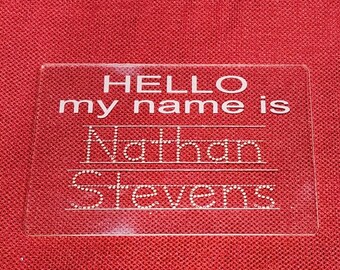 Personalized Acrylic Name tracing board. 4x6. Educational writing tool