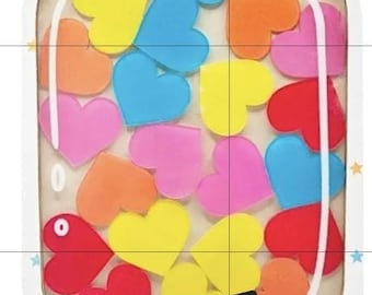 Wooden Reward Jar – Magnetic Classroom Incentive | Hearts or Stars | Montessori-Inspired Behavior Chart | Teacher & Homeschool Reward System