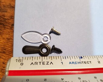 25 ct Fastners l turn buttons l glowforge l laser l craft l picture projects l plastic l metal