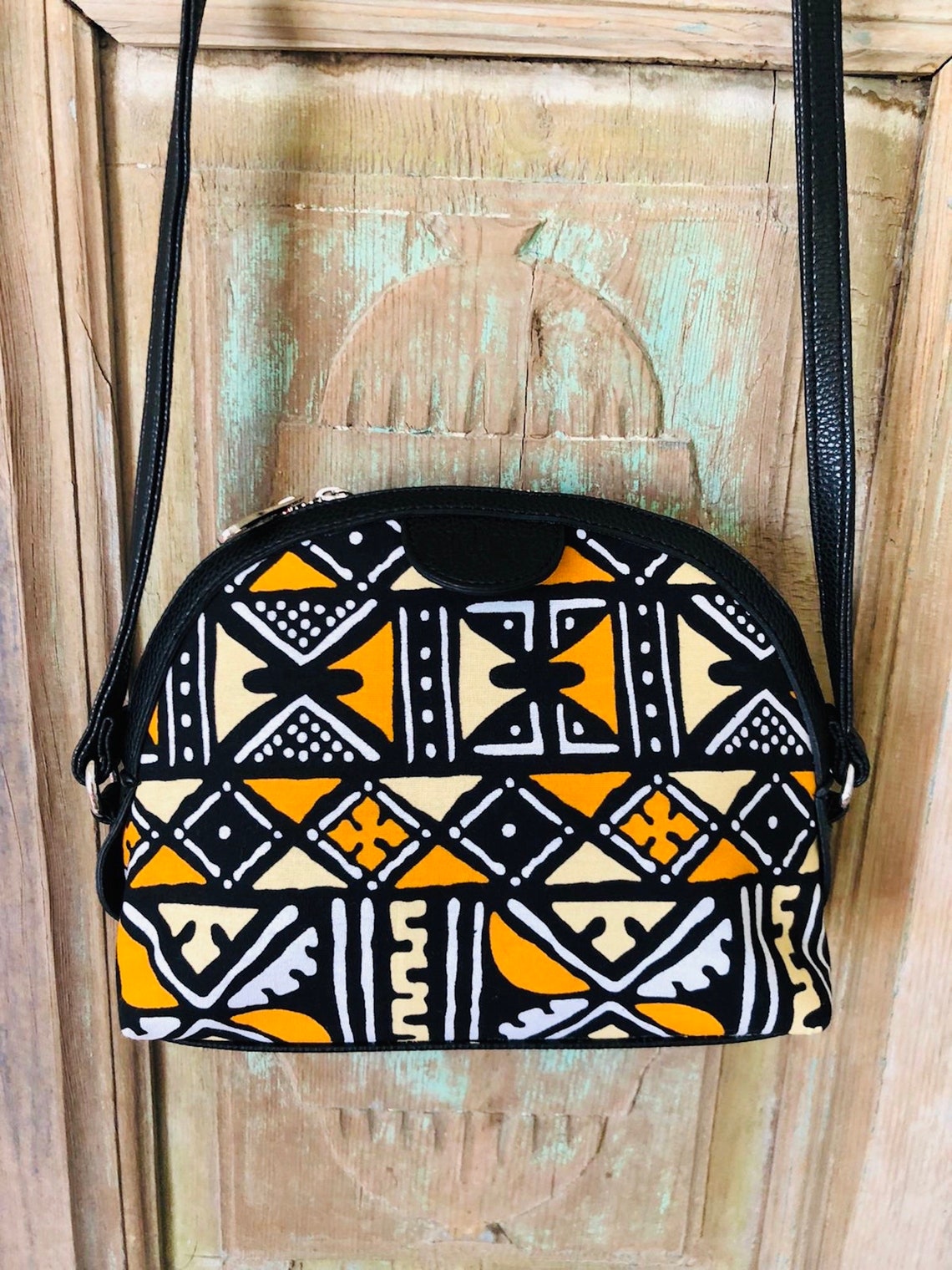 Bogolan african wax print bag Bogolan ankara wax bag gift for | Etsy