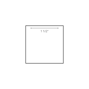 1 1/2" Square for English Paper Piecing - Choose Package Size