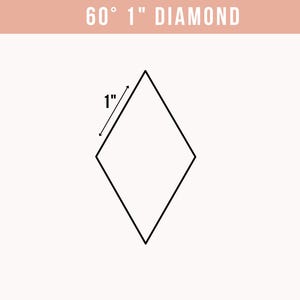 Englisch Papier Diamant 1"60 Grad 6-Punkt-Stern - Wählen Sie Paketgröße