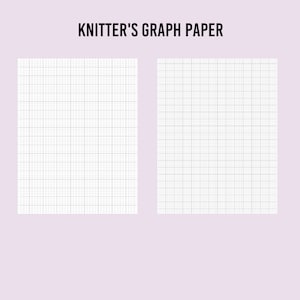 Knitter's Graph Paper