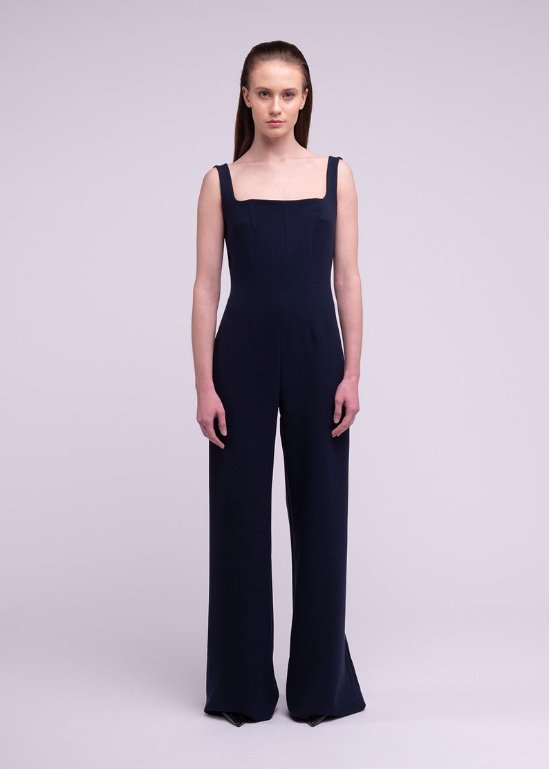cotton white jumpsuit