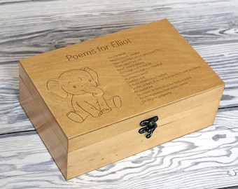 Elephant Memory Box Etsy