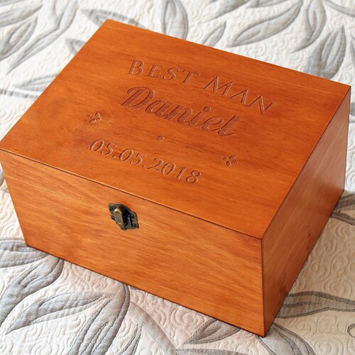 Groomsmen Gift Box, Best Men Gift, Personalized Wedding Box, Wedding