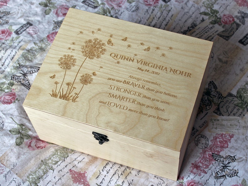 Personalized Wooden Box With Winnie the Pooh Verse Keepsake Etsy