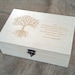Custom Quote Wooden Box, Custom Memory Box, Engraved Quote Box, Custom ...
