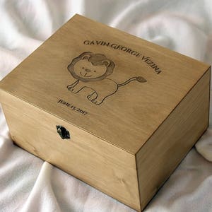 Personalized Baby memory box, First Birthday Capsule, Baby keepsake box, Custom memory box, Personalized keepsake box, Gift for newborn