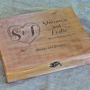 Wedding Memory Box, Personalized Wedding Box, Wedding Memento box, Custom  Keepsake Box, Personalized Wooden Box, Couple anniversary gift
