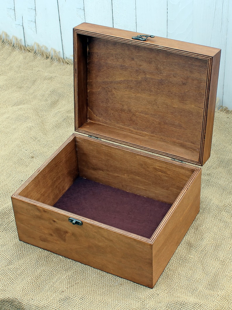 Personalized Wooden Box Baby Keepsake Box With Custom Quote Etsy