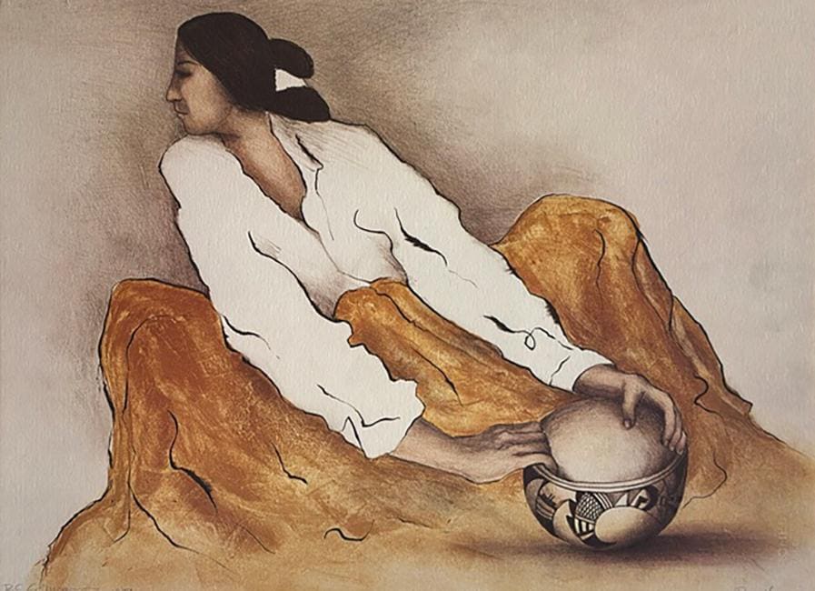 Antique american indian paintings - Etsy 日本