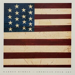 COLONIAL FLAG by Warren Kimble