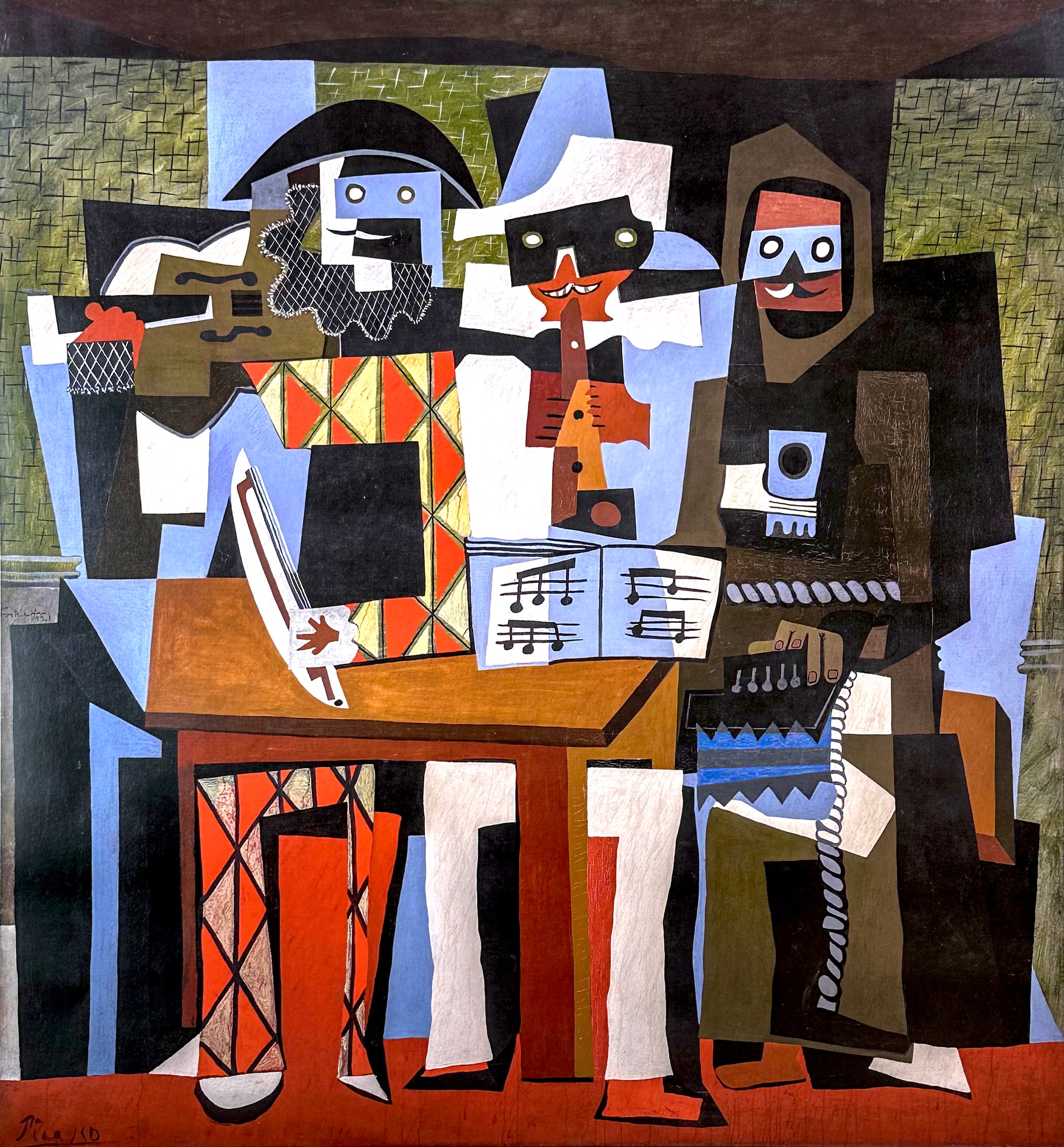 The Three Musicians - Etsy