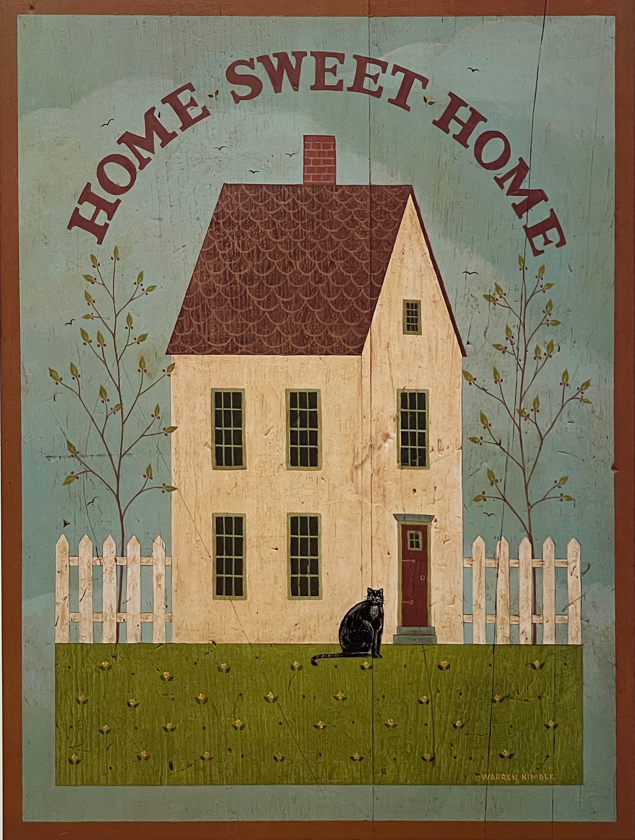 HOME SWEET HOME by Warren Kimble - Etsy