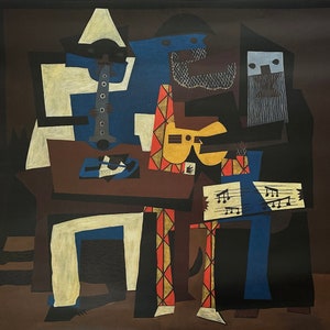 ピカソ 3人の音楽家 ピカソ 3人の音楽家