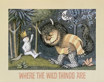 KING Max from Where the Wild Things Are by Maurice Sendak