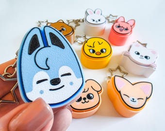 Stray Kids SKZOO Fidget Clicker Keychain, Cute Stress Relief
