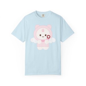 STAY SKZOO Stray Kids T-Shirt, Fandom Chibi Staylight, Pink K-Pop Merch Chambray