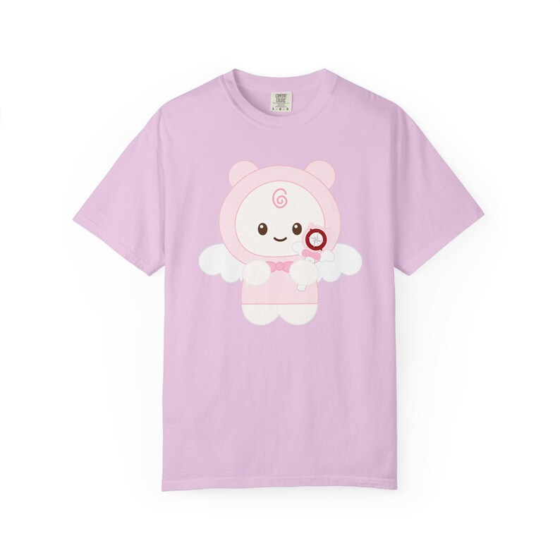 STAY SKZOO Stray Kids T-Shirt, Fandom Chibi Staylight, Pink K-Pop Merch Orchid